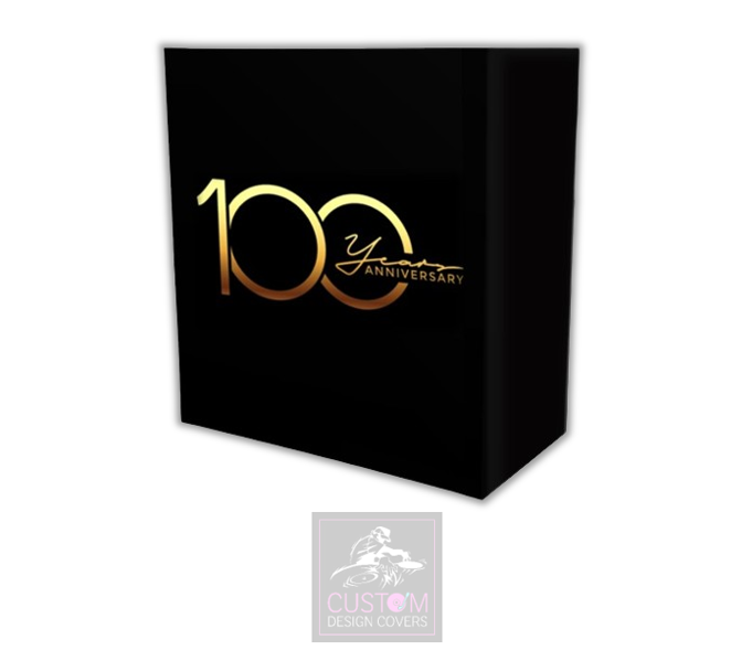 100 Years Anniversary Lycra DJ Booth Cover