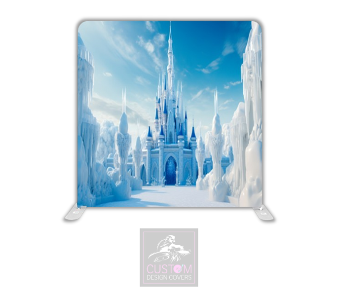 Castle Lycra Pillowcase Backdrop Cover (DOUBLE SIDED)