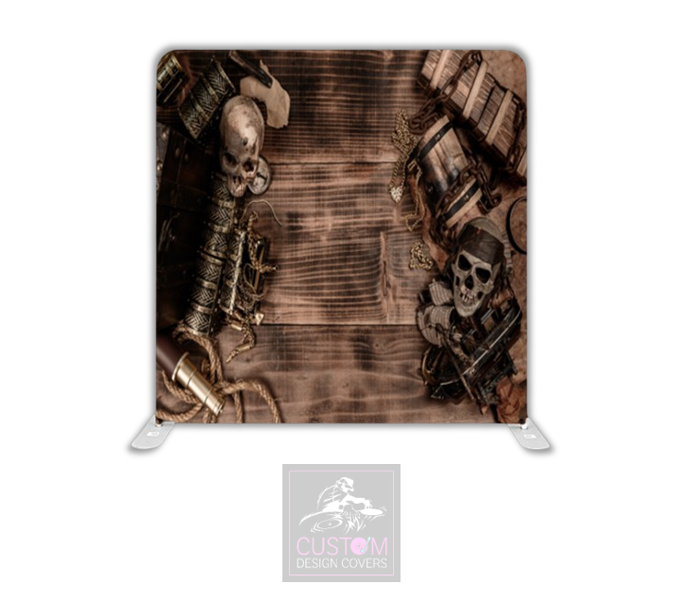 Pirate Lycra Pillowcase Backdrop Cover (DOUBLE SIDED)