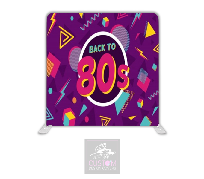 80's Lycra Pillowcase Backdrop Cover