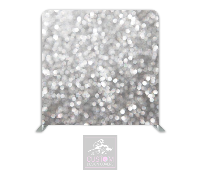 Blurred Glitter Effect Lycra Pillowcase Backdrop Cover (DOUBLE SIDED)