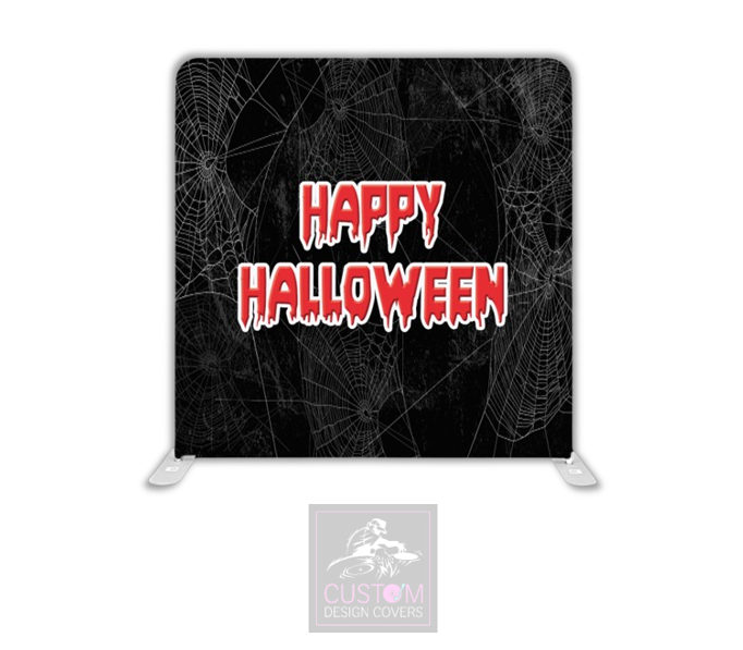 Happy Halloween Lycra Pillowcase Backdrop Cover