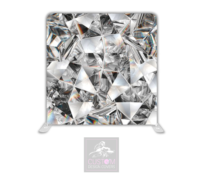 The Diamond Lycra Pillowcase Backdrop Cover (DOUBLE SIDED)