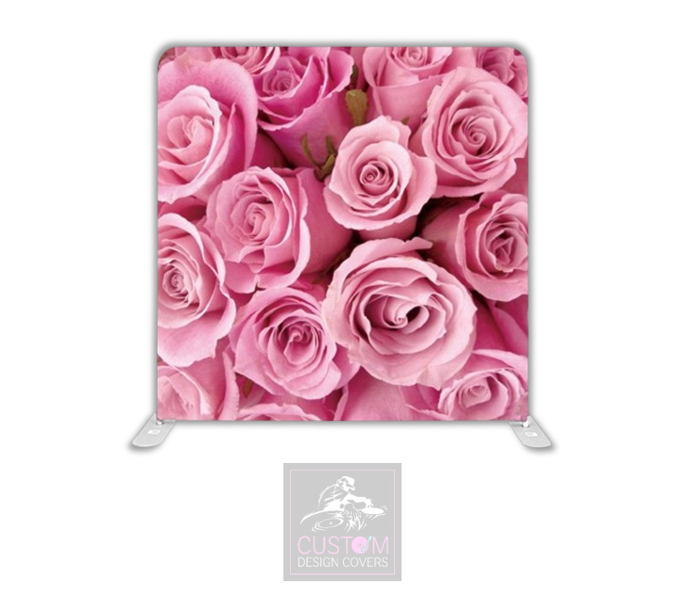 Flower Wall Lycra Pillowcase Backdrop Cover (DOUBLE SIDED)