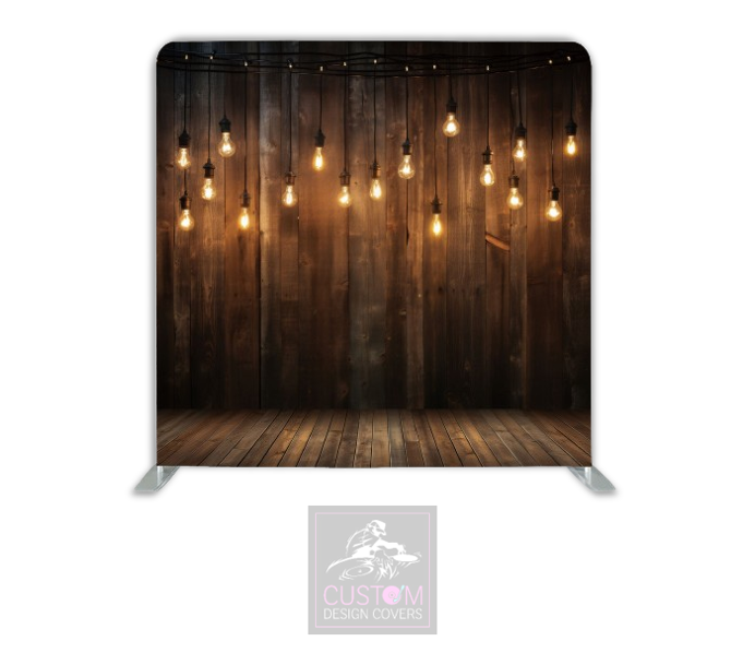 Rustic Lighting Effect Lycra Pillowcase Backdrop Cover (DOUBLE SIDED)