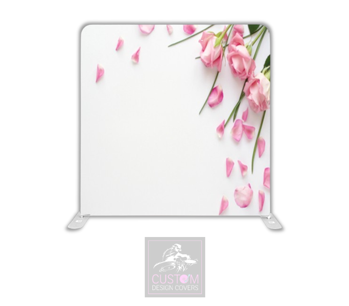 Roses & Petals Pillowcase Backdrop Cover (DOUBLE SIDED)