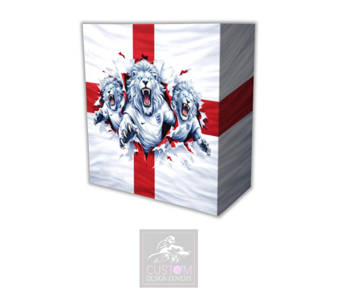 Three Lions Lycra DJ Booth Cover