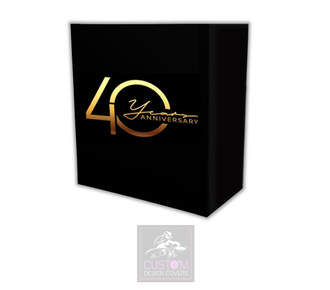 40 Years Anniversary Lycra DJ Booth Cover