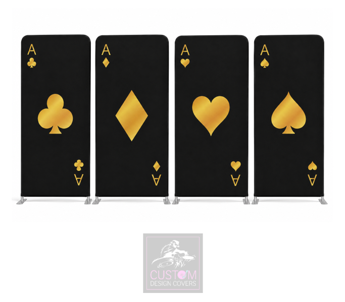 4 Aces Lycra Display Banner Covers