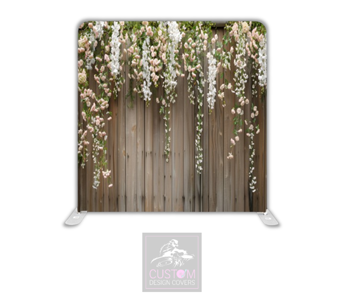 Rustic Wedding Lycra Pillowcase Backdrop Cover (DOUBLE SIDED)