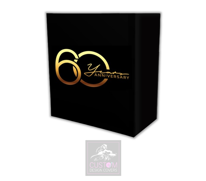 60 Years Anniversary Lycra DJ Booth Cover