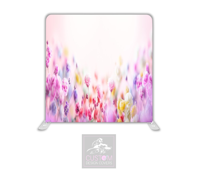 Flowers Pillowcase Backdrop Cover