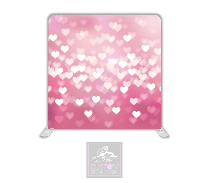 Hearts Pillowcase Backdrop Cover (DOUBLE SIDED)
