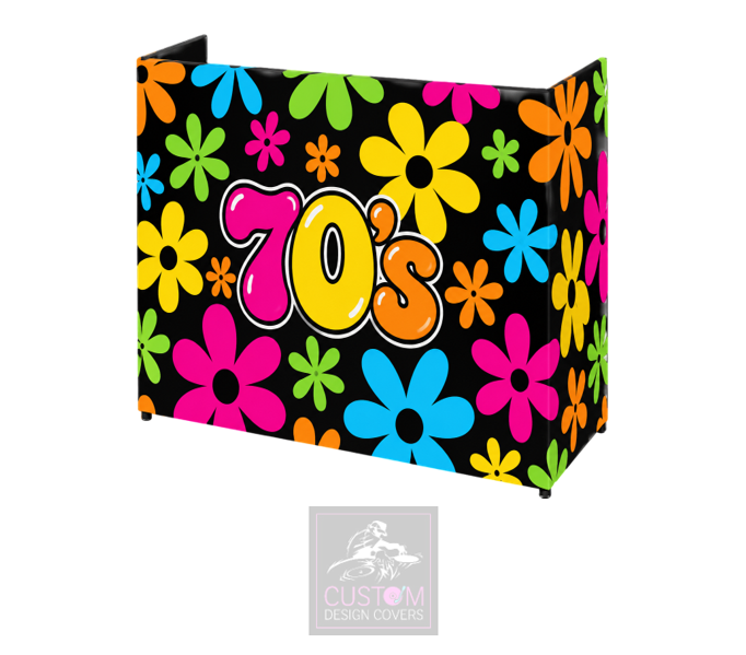 70's Night Lycra DJ Booth Cover
