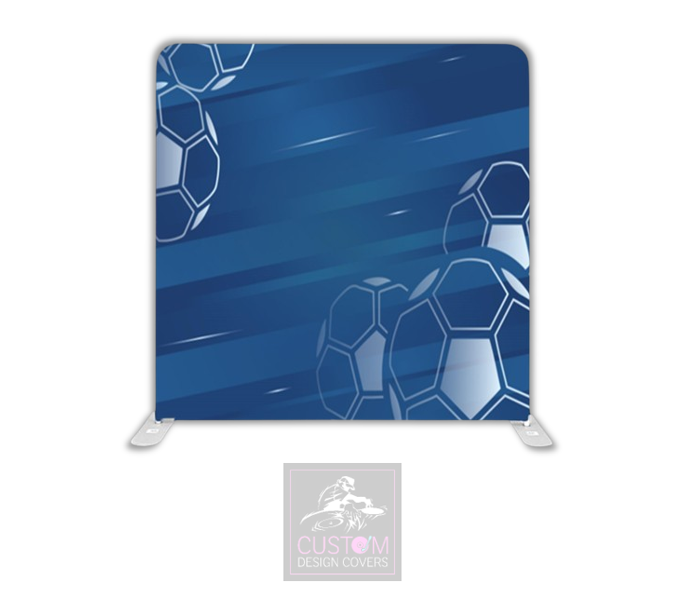 Football Lycra Pillowcase Backdrop Cover (DOUBLE SIDED)