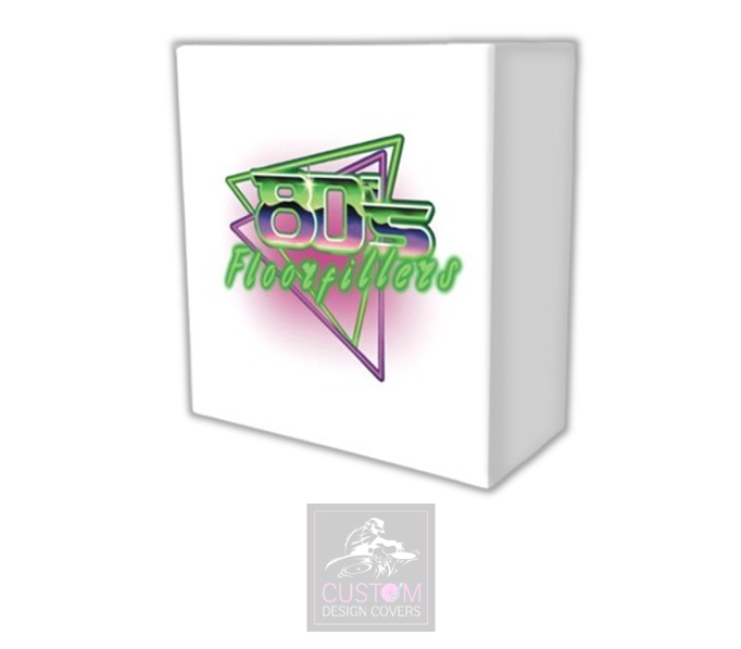 80's Floorfillers Lycra DJ Booth Covers *WHITE*