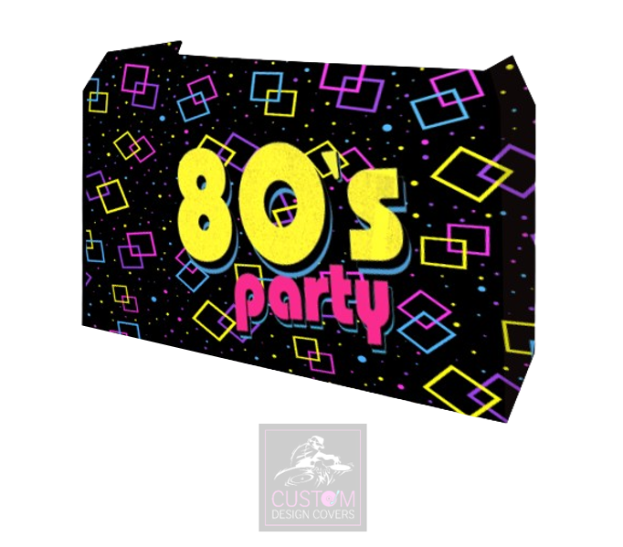 80's Lycra DJ Booth Cover