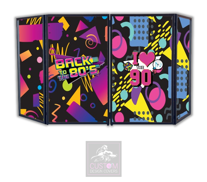 80'S VS 90'S DJ LYCRA FACADE PANELS