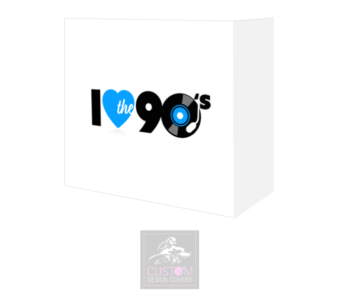 I Heart The 90's Lycra DJ Booth Cover