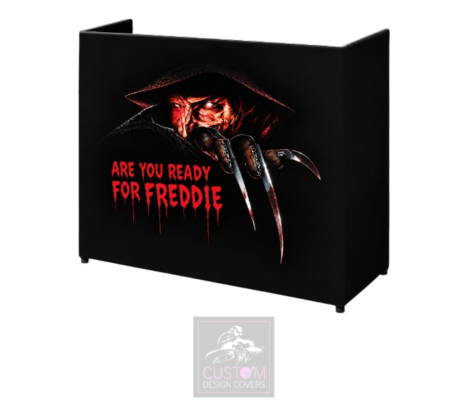 Halloween - Are You Ready For Freddie Lycra DJ Booth Cover