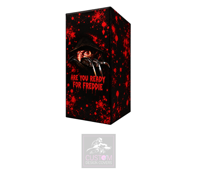 Halloween - Are You Ready For Freddie UV Lycra DJ Booth Cover