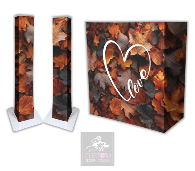 Autumn Love Lycra DJ Booth Cover (PACKAGE BUNDLE)