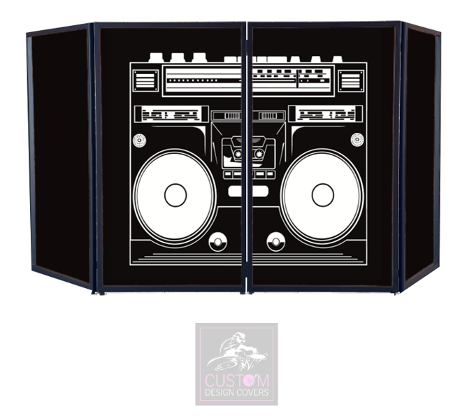 BOOMBOX STEREO DJ LYCRA FACADE PANELS 