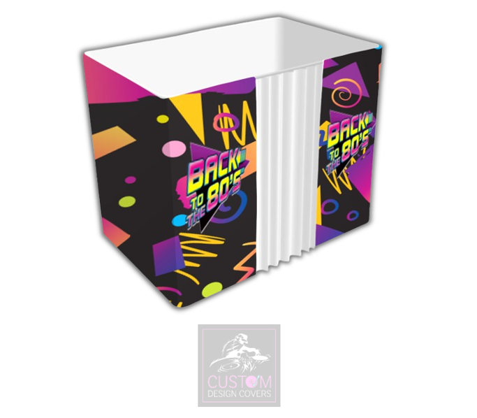 Back To The 80's Photobooth Enclosure Cover