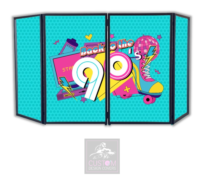 BACK TO THE 90'S DJ LYCRA FACADE PANELS