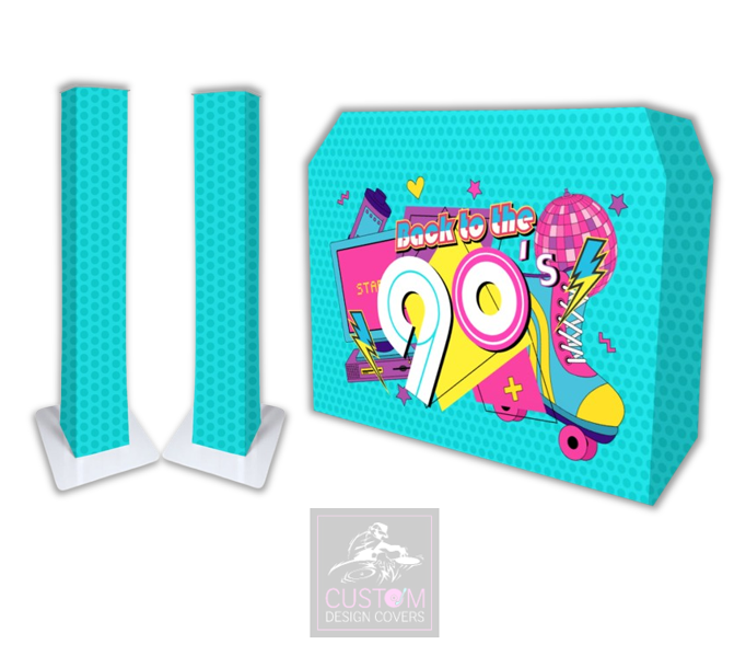 Back To The 90's DJ Lycra DJ Covers   (PACKAGE BUNDLE)