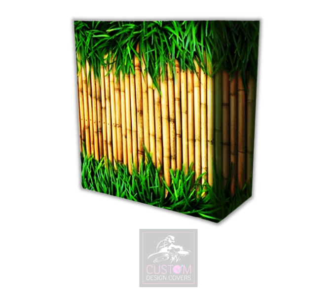 Bamboo Grass Lycra DJ Booth Cover