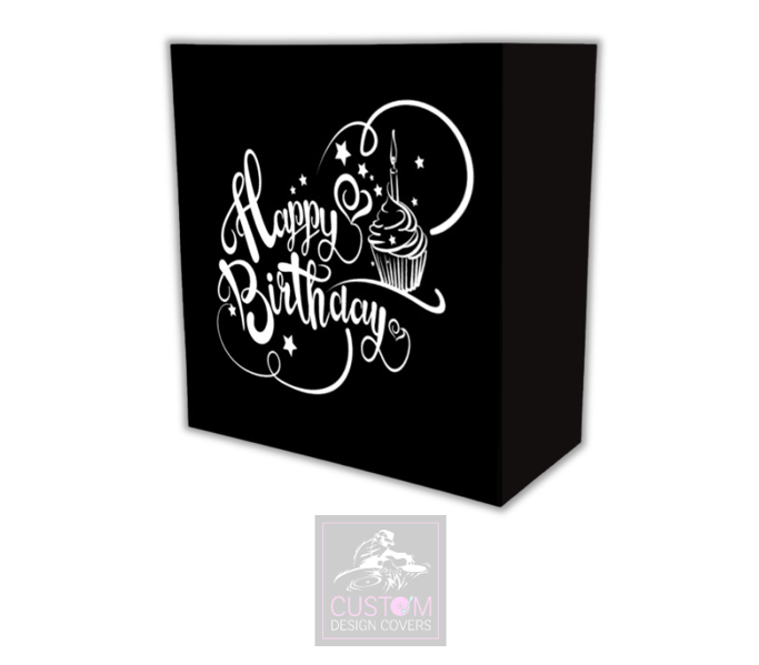 Happy Birthday Lycra DJ Booth Covers