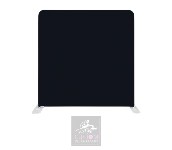 Black Lycra Pillowcase Backdrop Cover (DOUBLE SIDED)