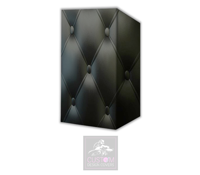 Chesterfield BLACK Lycra DJ Booth Cover