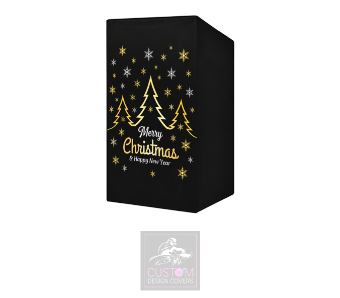 Christmas Lycra DJ Booth Cover