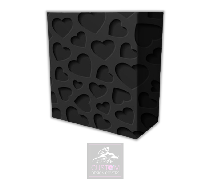 Black Hearts Lycra DJ Booth Cover