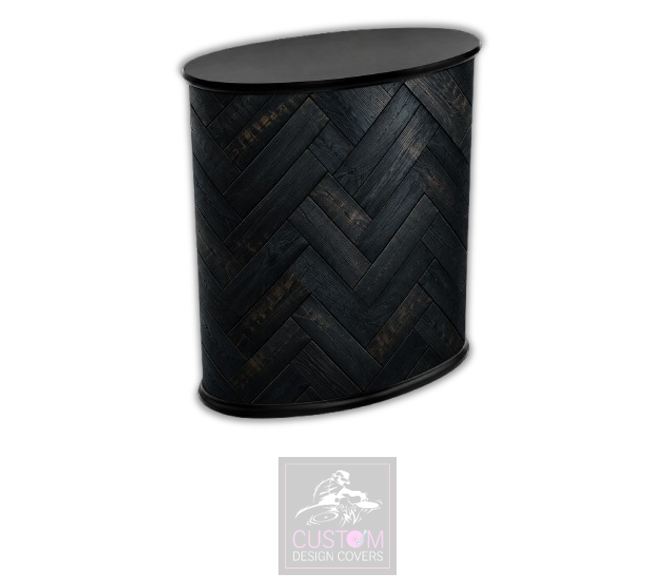 Black Rustic Pop Up Counter