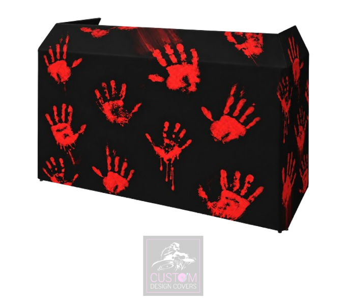 Halloween Lycra DJ Booth Cover