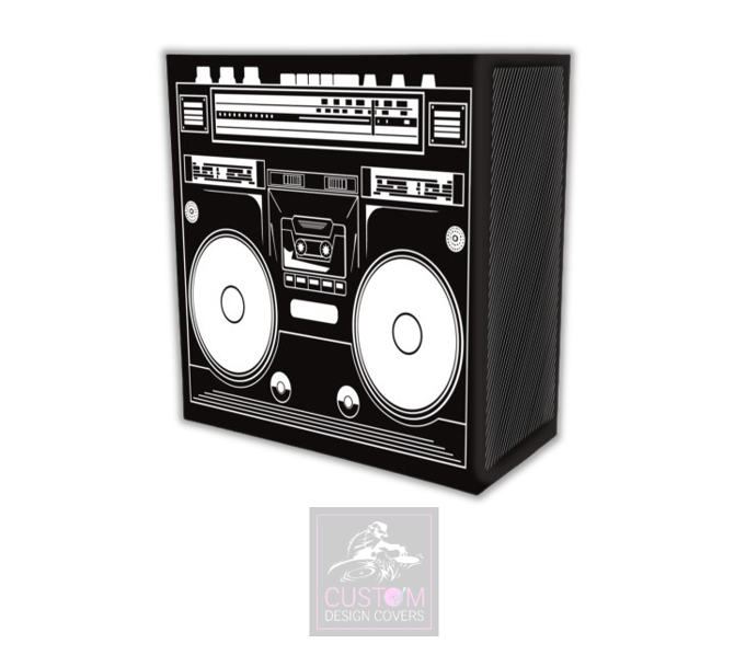 Boombox Stereo Lycra DJ Booth Cover