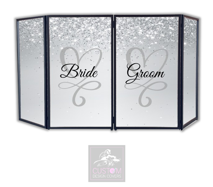 BRIDE GROOM DJ LYCRA FACADE PANELS