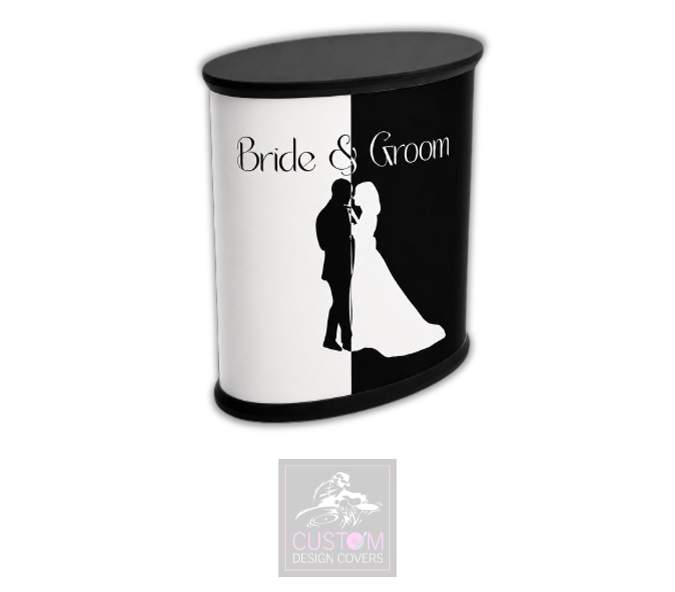 Bride & Groom Pop Up Counter