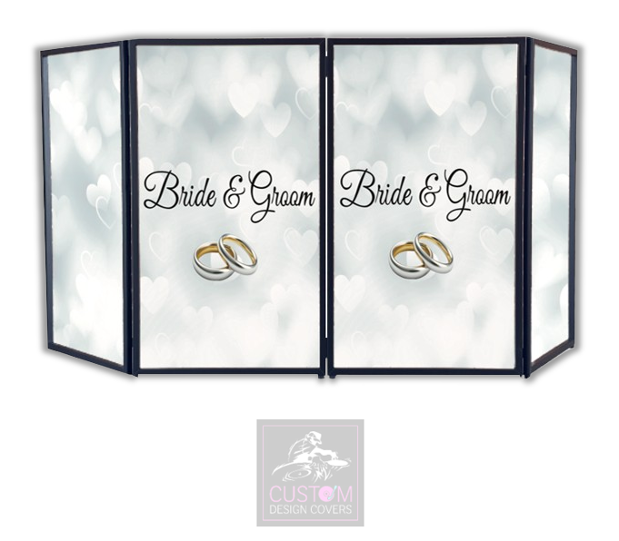BRIDE & GROOM DJ LYCRA FACADE PANELS