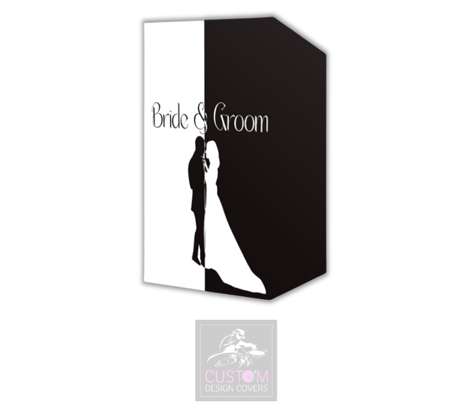 Bride & Groom DJ Lycra DJ Covers