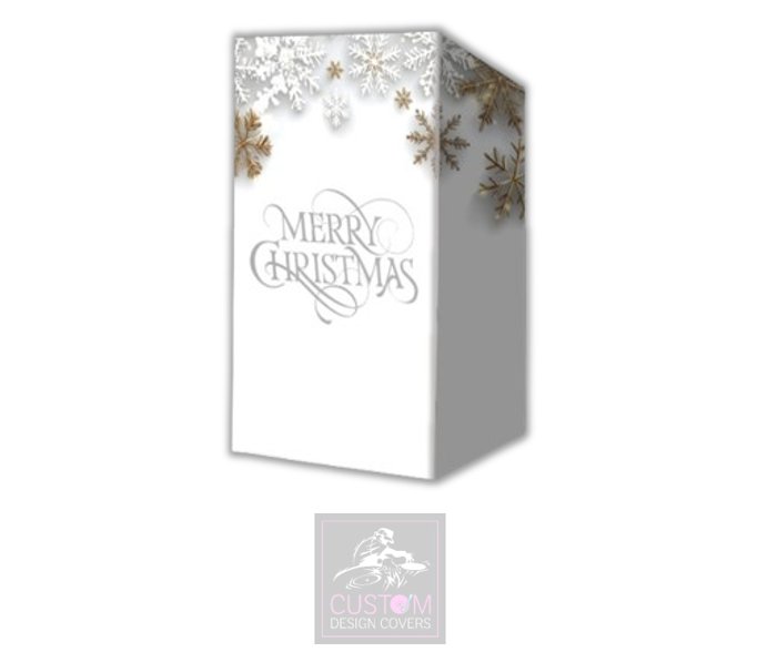 Merry Christmas Lycra DJ Booth Cover