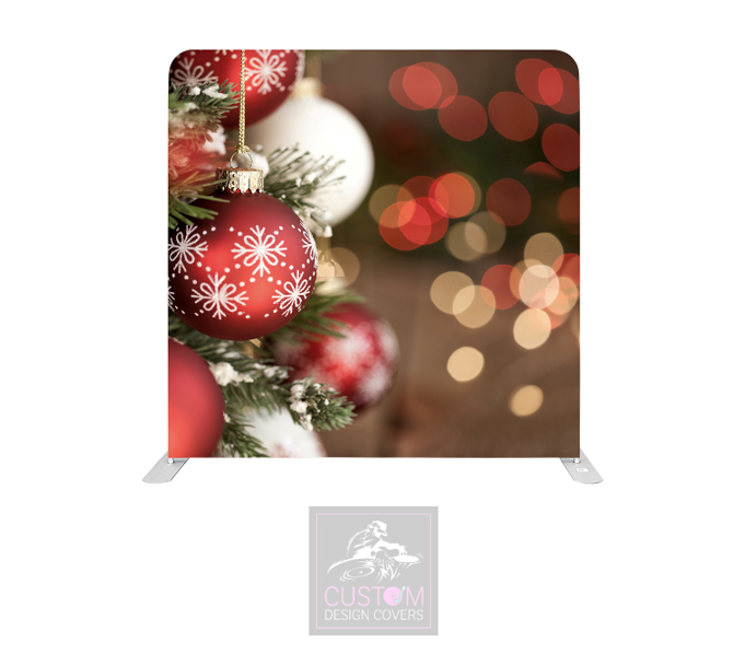 Bauble Bokeh Lycra Pillowcase Backdrop Cover