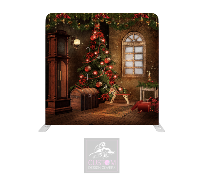 Rocking Horse Lycra Pillowcase Backdrop Cover