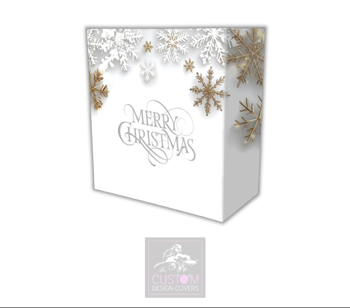 Merry Christmas Lycra DJ Booth Cover