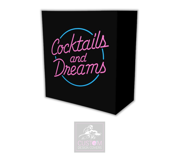 Cocktail & Dreams Lycra DJ Booth Cover