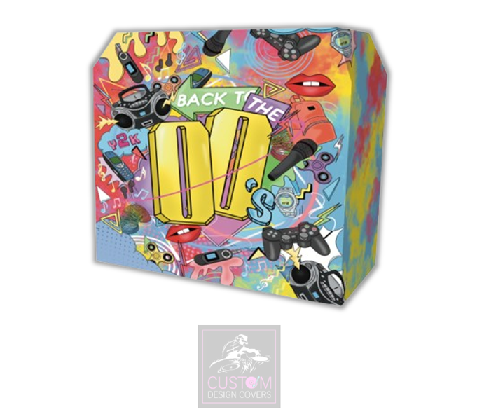 Back To The 00'S  Lycra DJ Booth Cover