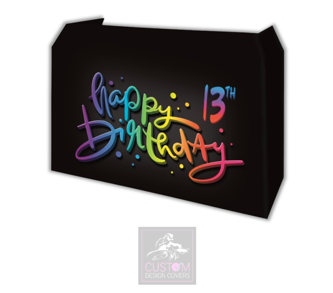 Happy 16th Birthday Lycra DJ Booth Cover